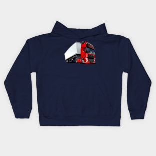 Cartoon truck Kids Hoodie